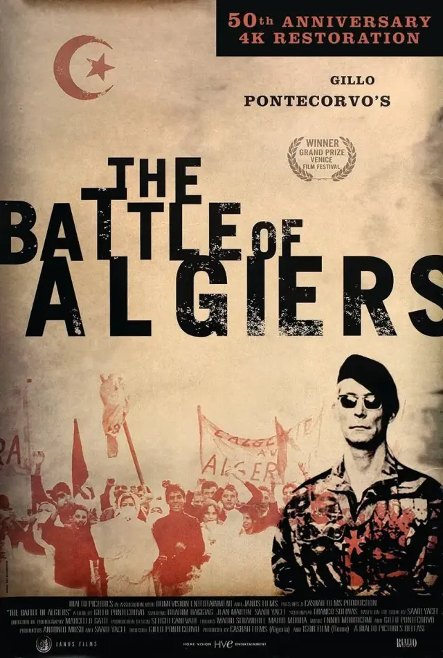 فیلم نبرد الجزایر (The Battle of Algiers) پوستر