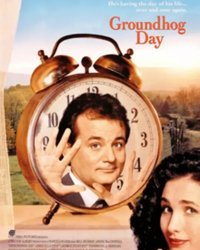 فیلم روز گراندهاگ (Groundhog Day) پوستر