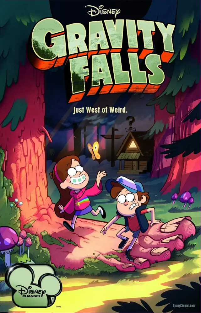 سریال آبشار جاذبه (Gravity Falls) پوستر
