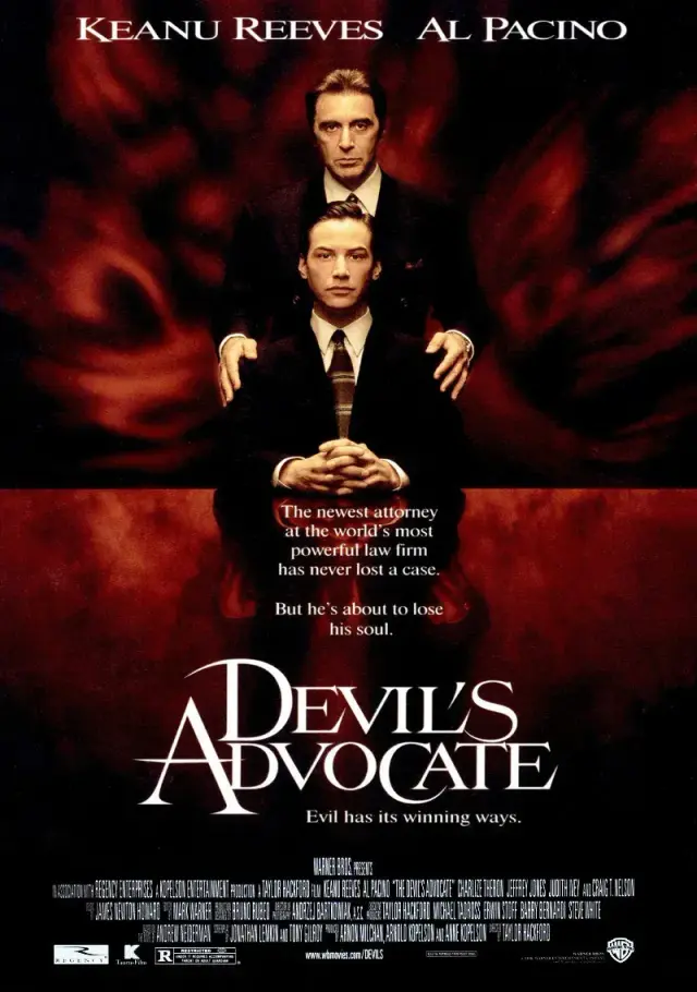 فیلم وکیل‌ مدافع شیطان (The Devil's Advocate) پوستر