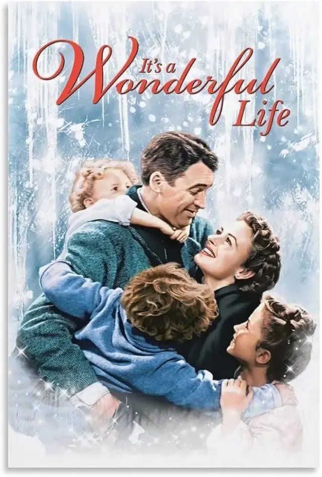 فیلم این یک زندگی شگفت انگیز است (It's a Wonderful Life) پوستر
