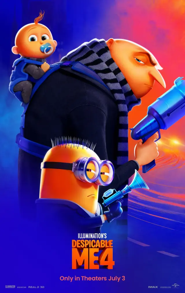 انیمیشن من نفرت انگیز 4 (Despicable Me 4) پوستر