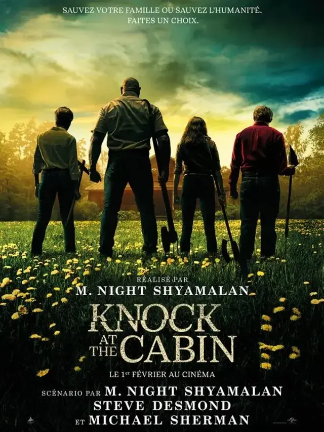فیلم در کابین را بزن  (Knock at the Cabin) پوستر