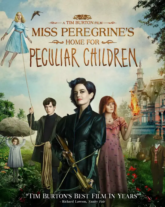 فیلم دوشیزه پرگرین برای بچه های عجیب (Miss Peregrine's Home for Peculiar Children) پوستر