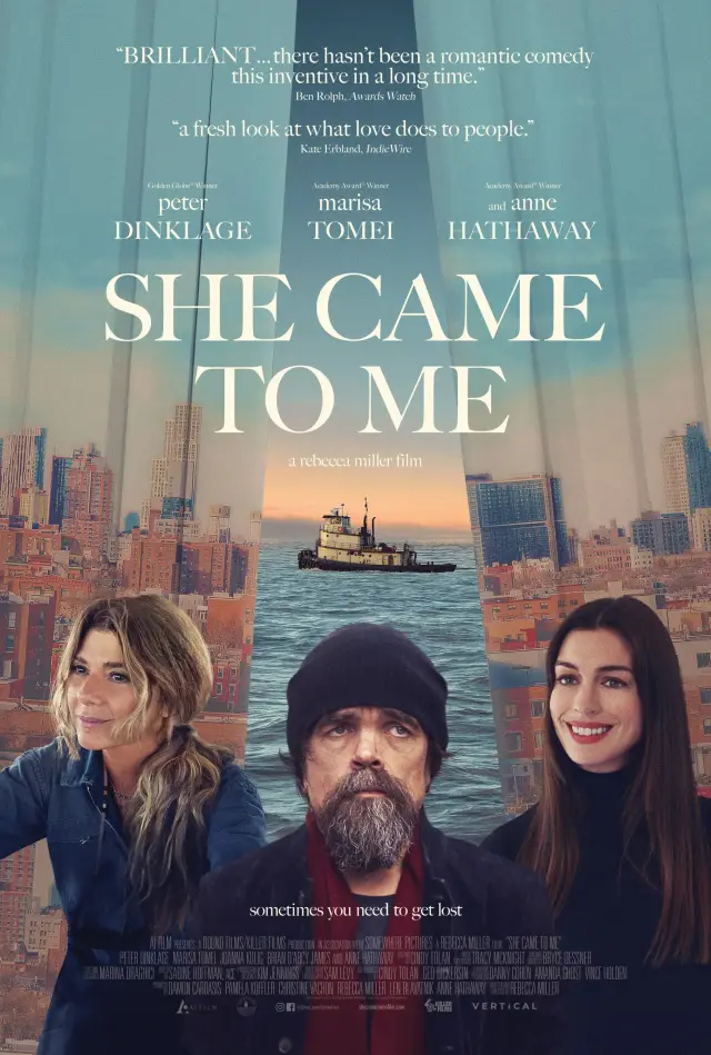 فیلم او نزد من آمد (She Came to Me) پوستر