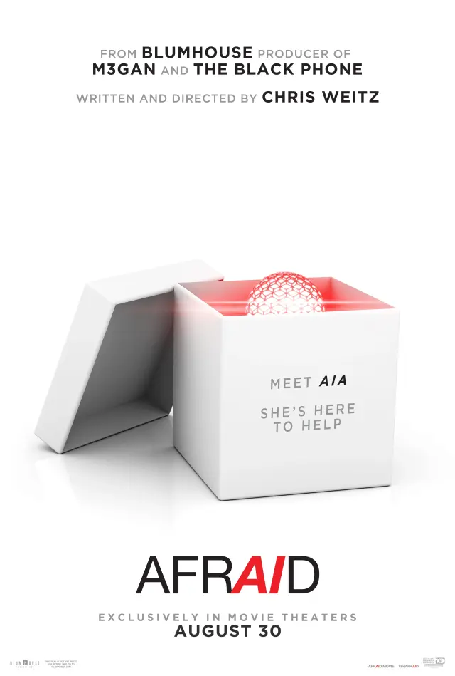 فیلم وحشت زده (Afraid) پوستر