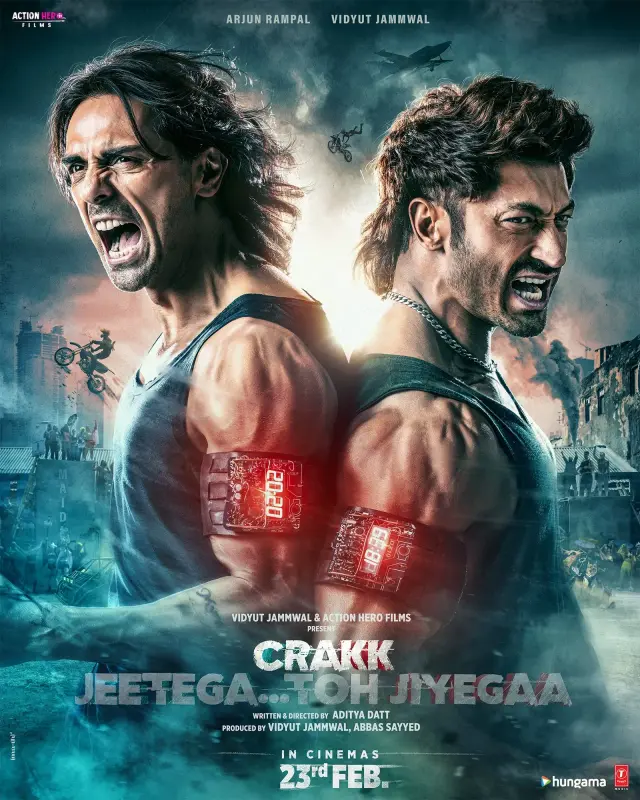 فیلم کرک (Crakk: Jeetega... Toh Jiyegaa) پوستر