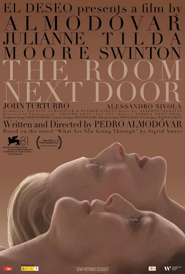 فیلم اتاق مجاور (The Room Next Door) پوستر