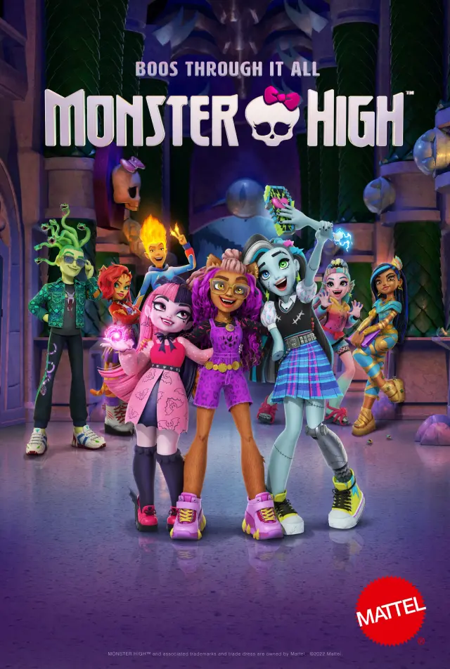 انیمیشن دبیرستان هیولا (Monster High) پوستر