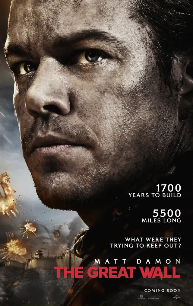 فیلم دیوار بزرگ (The Great Wall) پوستر