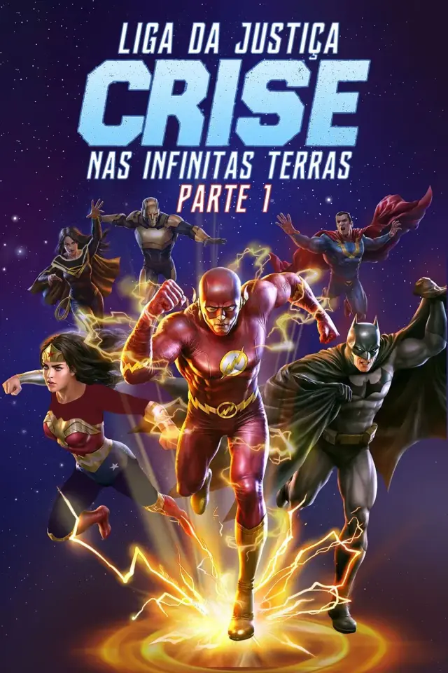 انیمیشن لیگ عدالت: بحران در زمین های بی نهایت قسمت اول (Justice League: Crisis on Infinite Earths - Part One) پوستر