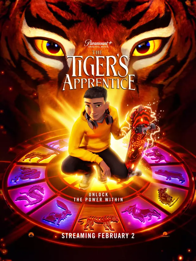 انیمیشن شاگرد ببر (The Tiger's Apprentice) پوستر