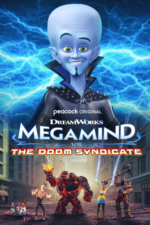 انیمیشن مگامایند در مقابل سندیکای نابودی (Megamind vs. The Doom Syndicate) پوستر