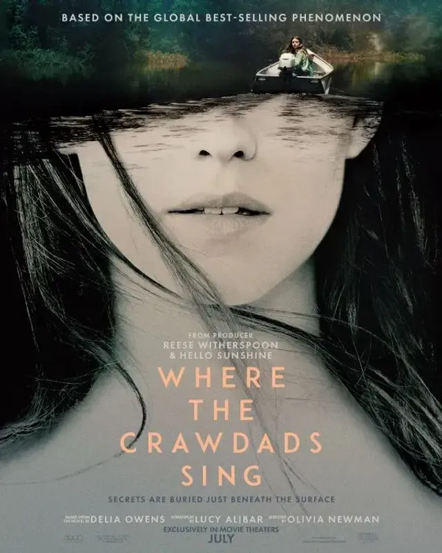 فیلم جایی که خرچنگ ها آواز می خوانند (Where the Crawdads Sing) پوستر