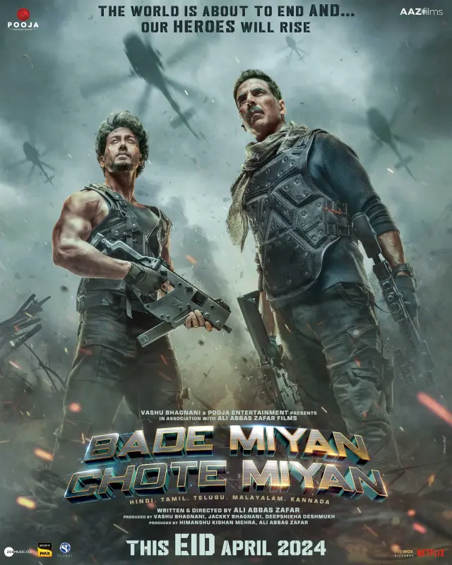 فیلم استاد بزرگ استاد کوچک (Bade Miyan Chote Miyan) پوستر