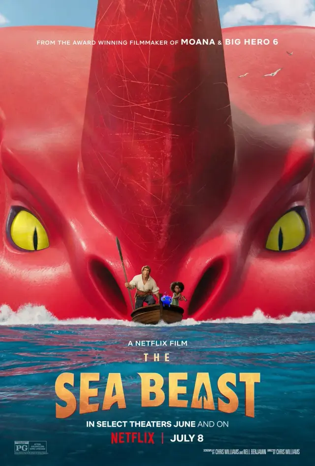 انیمیشن هیولای دریا (The Sea Beast) پوستر