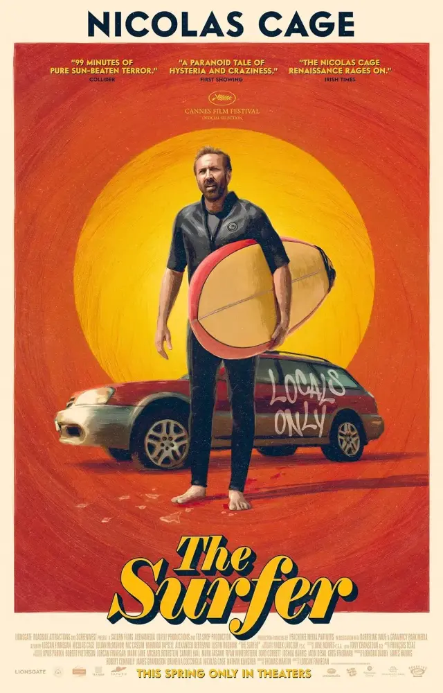فیلم موج سوار 2024 (The Surfer) پوستر