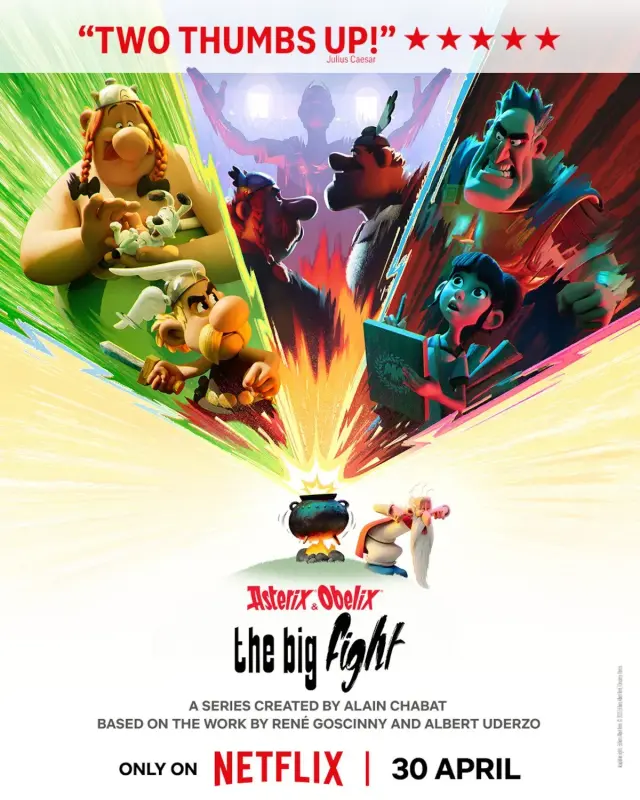 انیمیشن آستریکس و اوبلیکس: مبارزه بزرگ (Asterix & Obelix: The Big Fight) پوستر