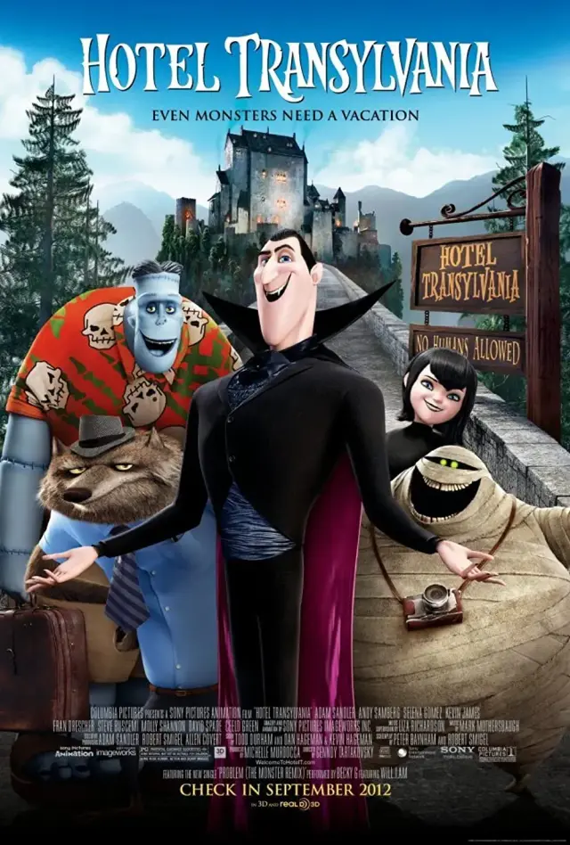 انیمیشن هتل ترانسیلوانیا (Hotel Transylvania) پوستر