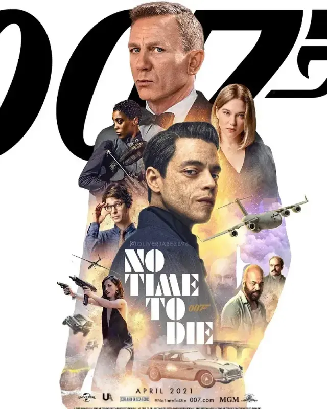 فیلم زمانی برای مردن نیست (No Time to Die) پوستر