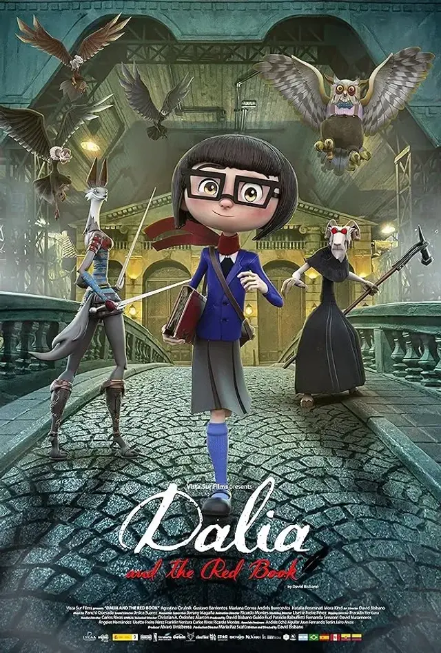 انیمیشن دالیا و کتاب قرمز (Dalia and the Red Book) پوستر