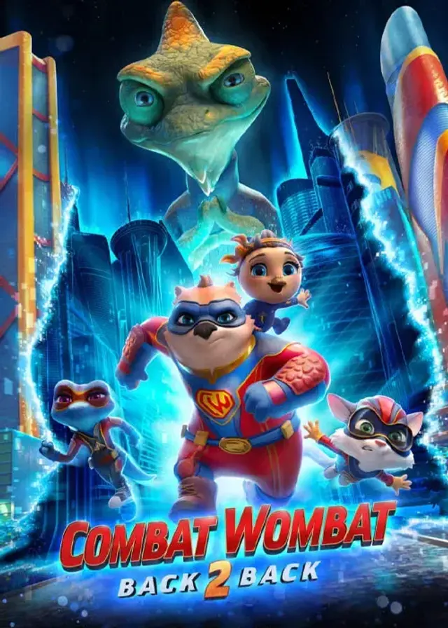 انیمیشن وامبت قهرمان: پشت به پشت (Combat Wombat: Back 2 Back) پوستر