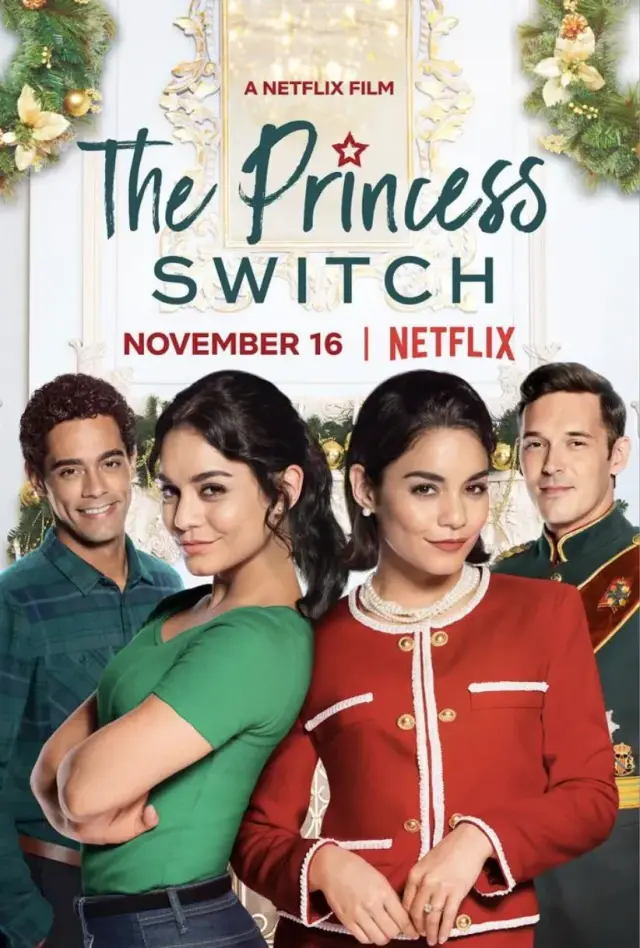 فیلم جا به جایی شاهزاده (The Princess Switch) پوستر