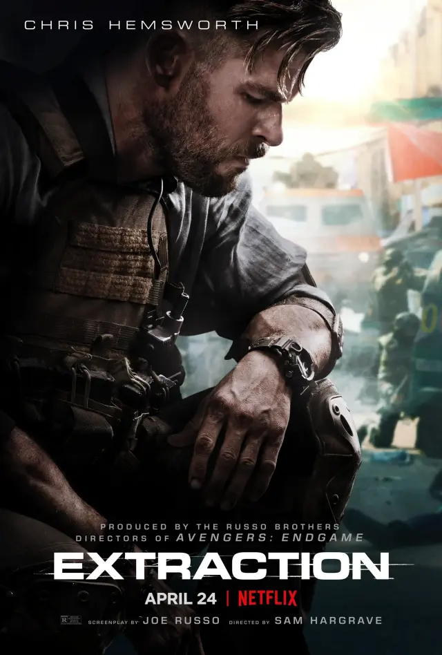 فیلم استخراج 2020 (Extraction) پوستر