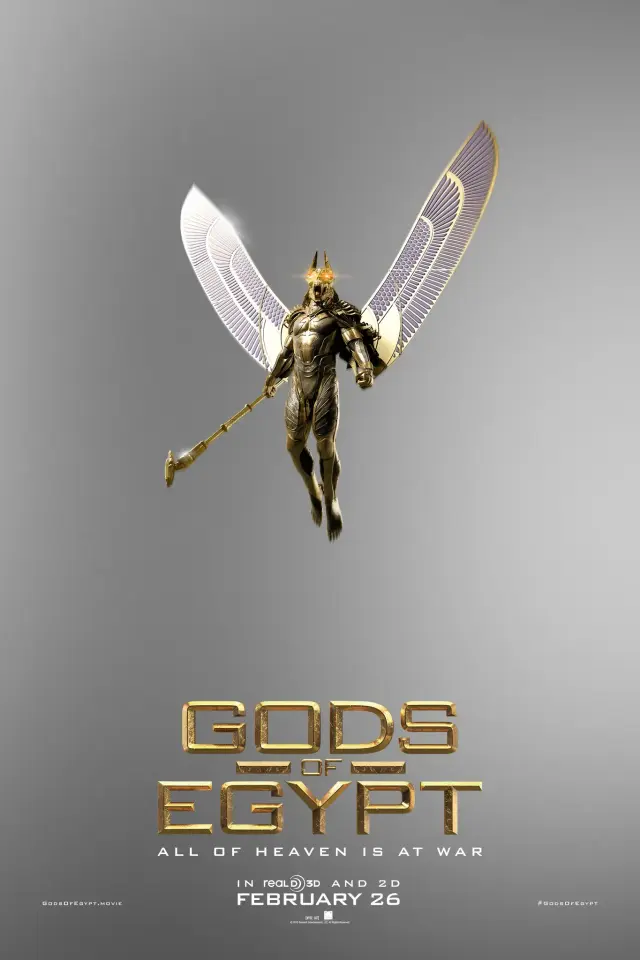 فیلم خدایان مصر (Gods of Egypt) پوستر