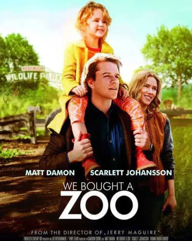 فیلم ما باغ وحش خریدیم (We Bought a Zoo) پوستر