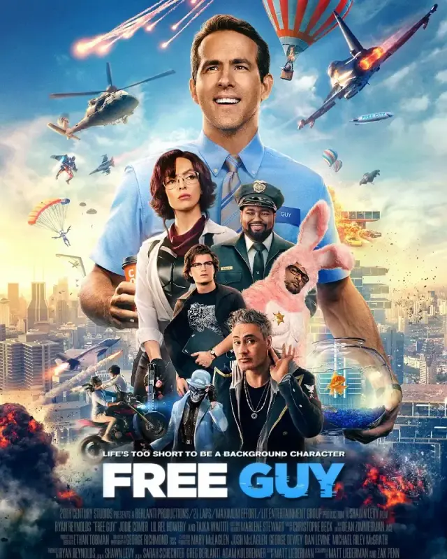 فیلم مرد آزاد (Free Guy) پوستر