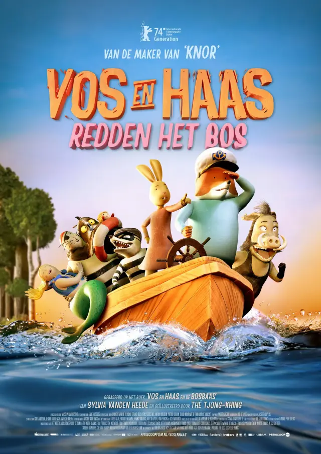 انیمیشن نجات جنگل به دست روباه و خرگوش (Fox & Hare Save the Forest) پوستر