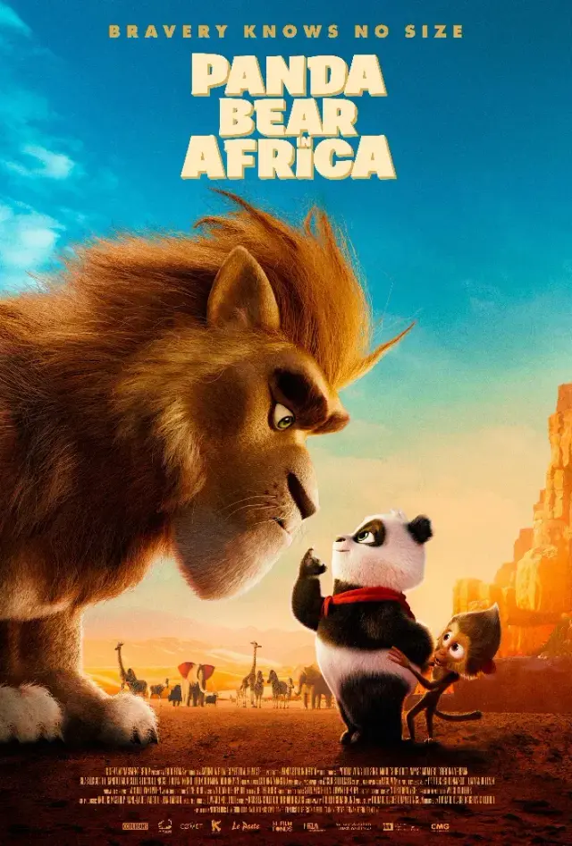 انیمیشن خرس پاندا در آفریقا (Panda Bear in Africa) پوستر