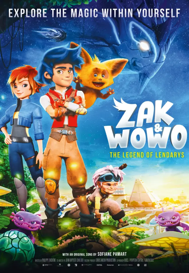 انیمیشن زک و ووو افسانه لنداریس (Zak & Wowo: The Legend of Lendarys) پوستر