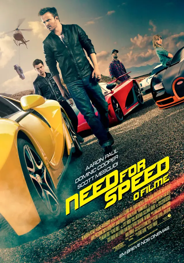 فیلم جنون سرعت 2014 (Need for Speed) پوستر