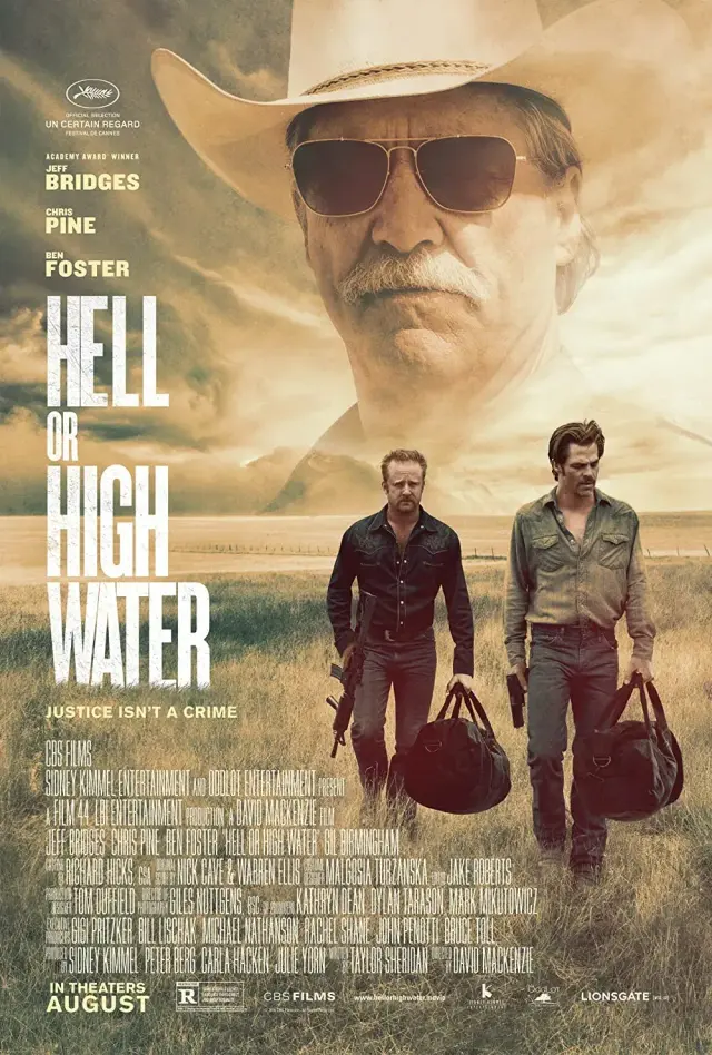 فیلم اگر از آسمان سنگ ببارد (Hell or High Water) پوستر