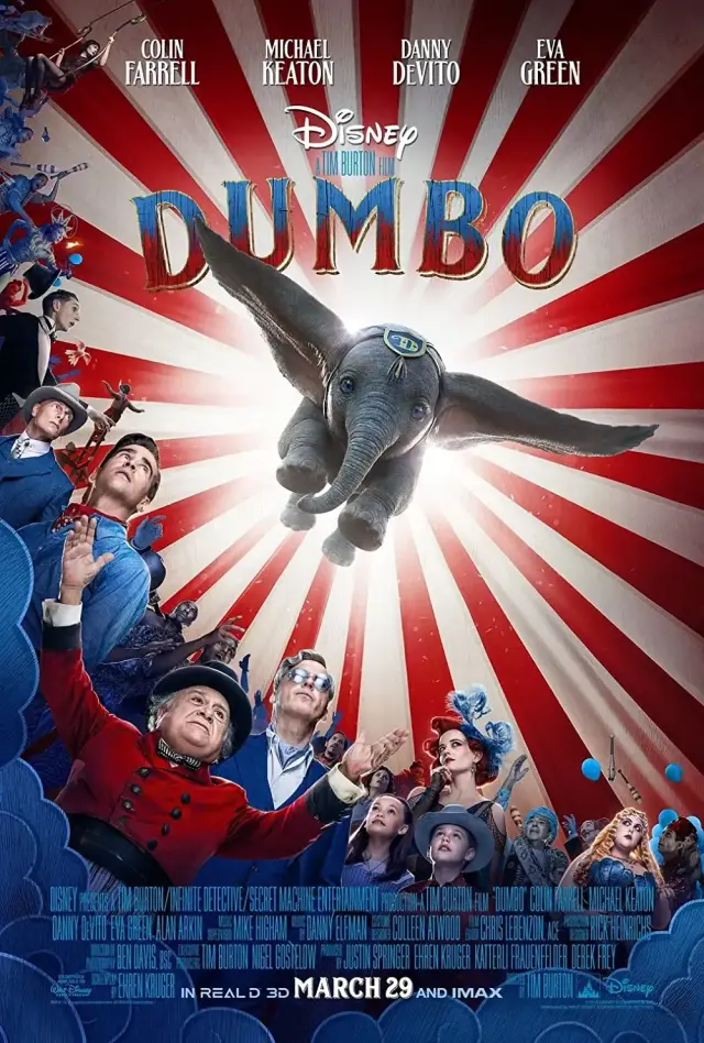 فیلم دامبو (Dumbo) پوستر