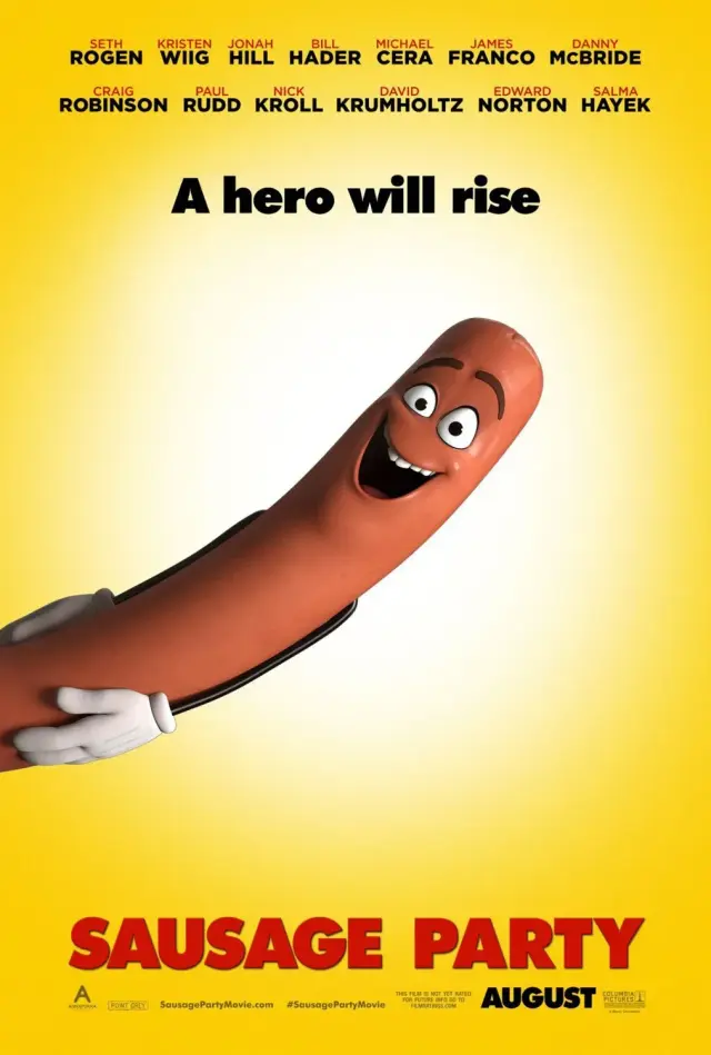 انیمیشن سوسیس پارتی (Sausage Party) پوستر