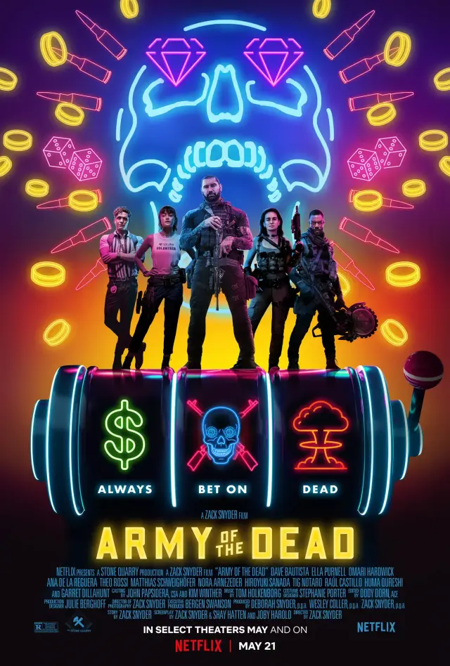 فیلم ارتش مردگان (Army of the Dead) پوستر