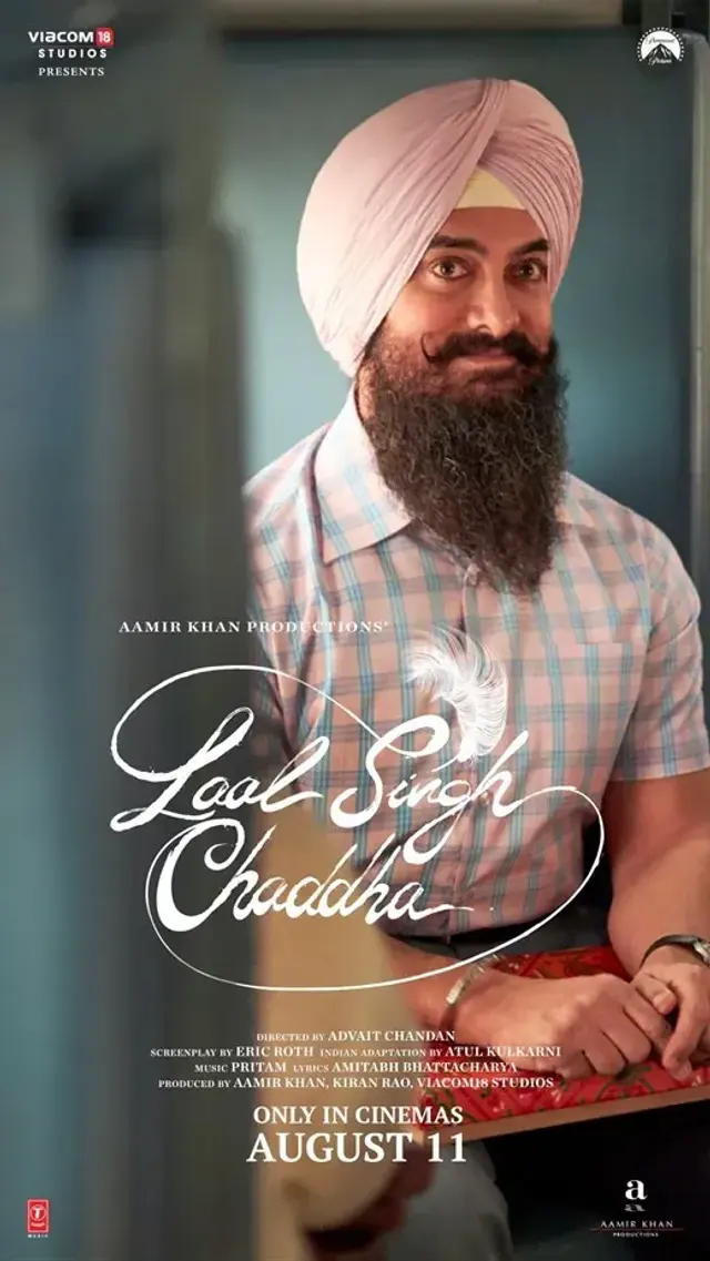 فیلم لال سینگ چادا  (Laal Singh Chaddha) پوستر