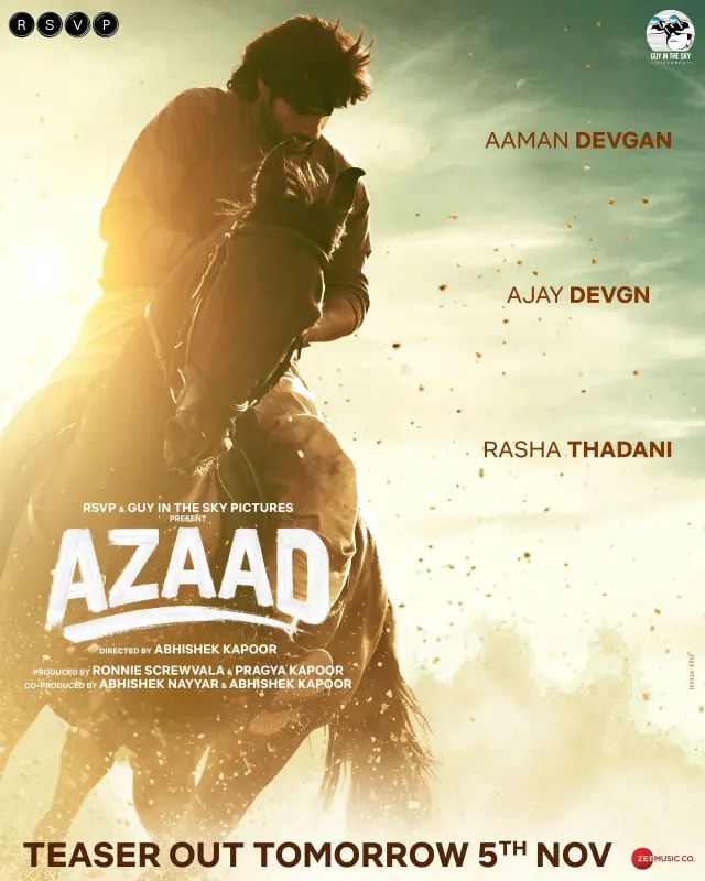 فیلم آزاد 2025 (Azaad) پوستر
