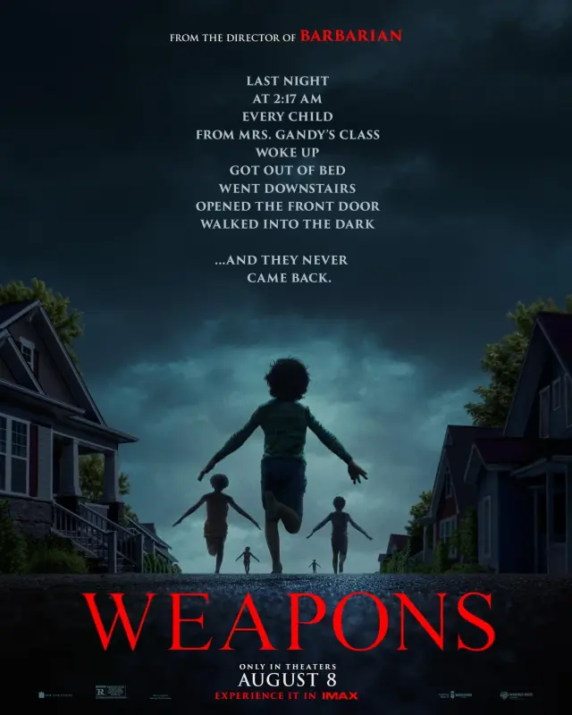 فیلم سلاح ها (Weapons) پوستر