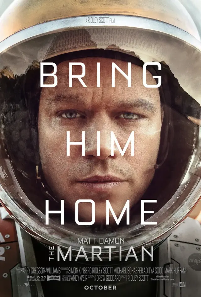فیلم مریخی (The Martian) پوستر