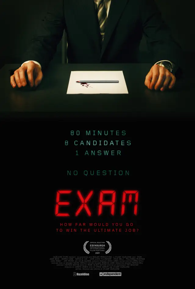 فیلم آزمون (Exam) پوستر