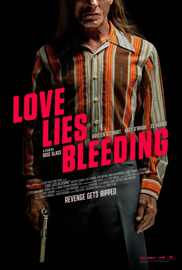 فیلم عشق زخم می‌زند (Love Lies Bleeding) پوستر