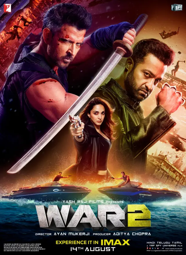 فیلم جنگ ۲ (War 2) پوستر