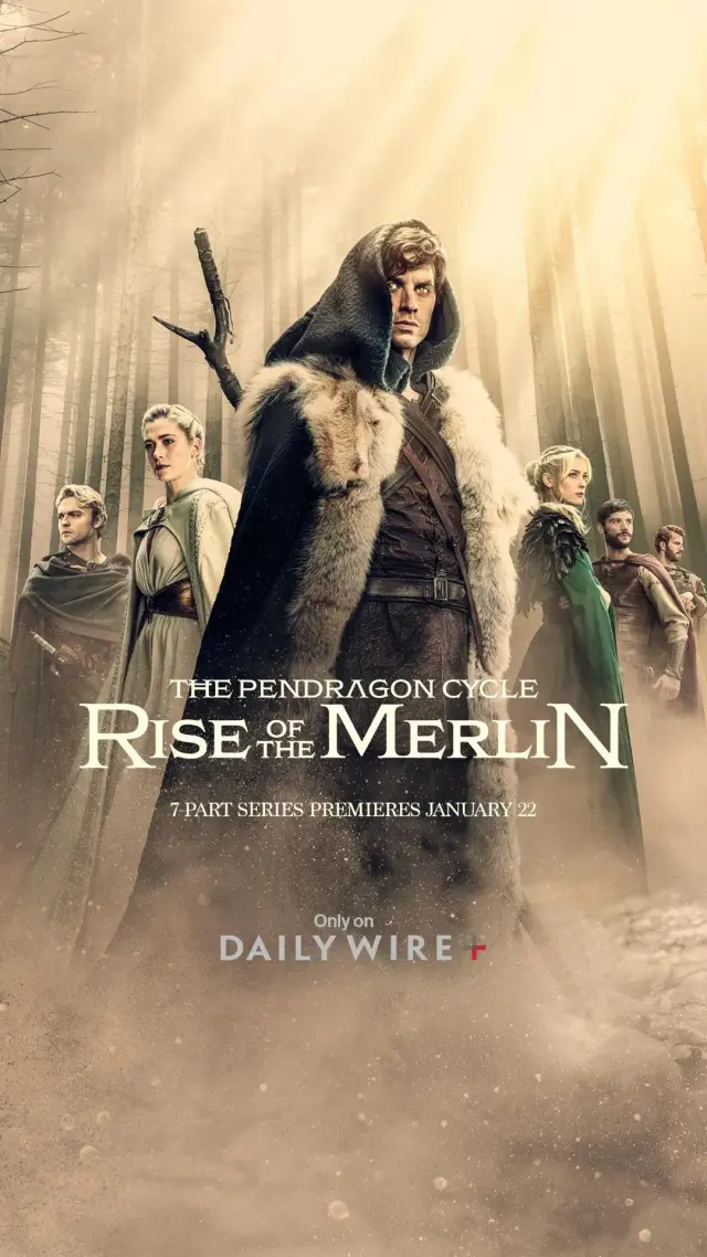 سریال چرخه پندراگون: ظهور مرلین (The Pendragon Cycle: Rise of the Merlin) پوستر