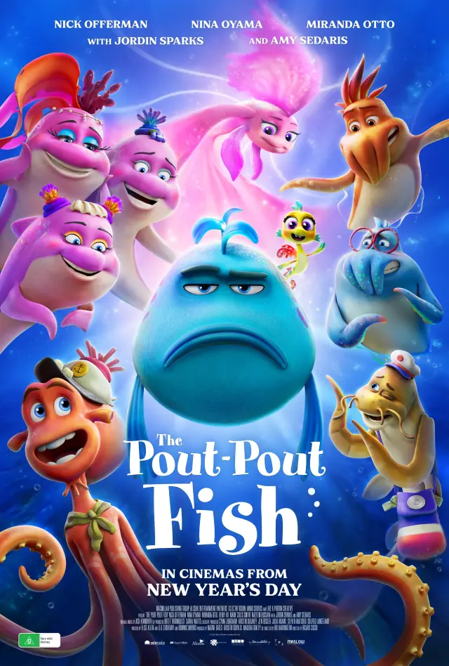 انیمیشن ماهی اخمو (The Pout-Pout Fish) پوستر