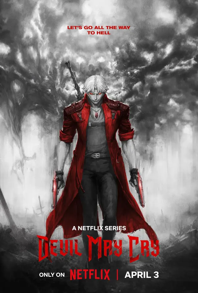 انیمه شیطان هم می گرید (Devil May Cry) پوستر