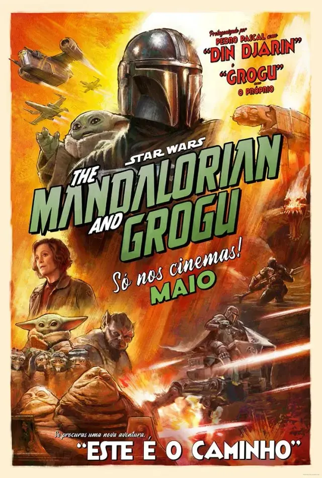 فیلم جنگ ستارگان: مندلورین و گروگو (Star Wars: The Mandalorian and Grogu) پوستر